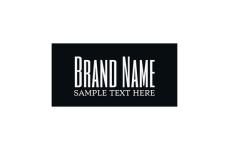 Brand name textile labels Model TL-M15