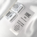 Laundry care textile labels