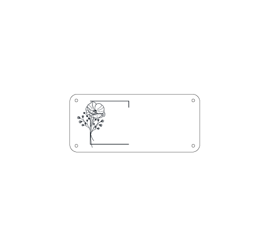 Genuine leather label Model EP-M1