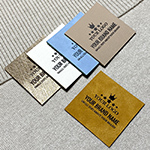 Artificial leather label Model EP-M120