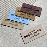 Faux leather label Model EP-M131