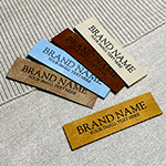 Faux leather label Model EP-M155