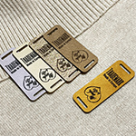 Faux leather label Model EP-M165