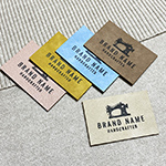 PU leather label Model EP-M166