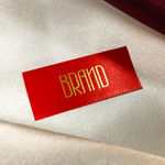 Printed textile label Fine Style Model TL-M11