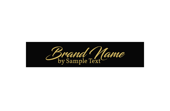 Printed textile label Fashion Style Model TL-M127