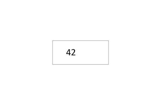 Size label for clothes Model TL-M164