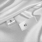 Size label for clothes Model TL-M164