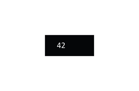 Size label for clothes Model TL-M165