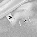 Size label for clothes Model TL-M174