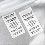 Laundry care label Model TC-M182