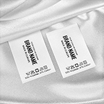 Laundry care label Model TC-M196