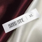 Printed fabric label Whim Style Model TL-M23