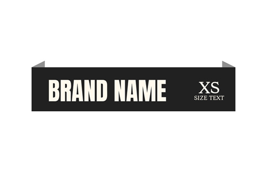 Woven labels Rife Style Model WL-M24